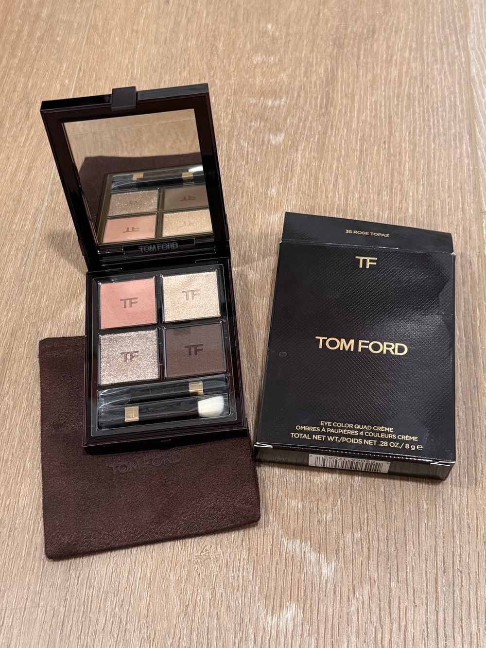 Tom Ford Runway Eye Color Quad Eyeshadow — Rose Topaz - Picture 4 of 7